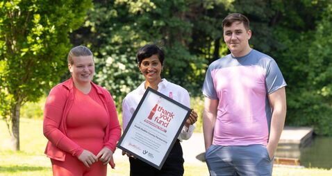 Coca-Cola Thank You Fund sponsored