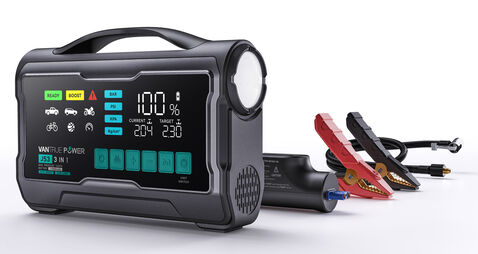 Never get stranded again: Vantrue JS3 5-in-1 jump starter and inflator review