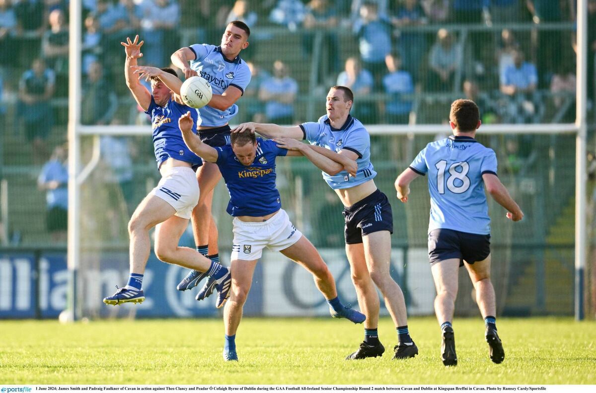 Dublin and Cavan have only met six times in the championship, most recently in 2024. Pic: Ramsey Cardy/Sportsfile Dublin and Cavan have only met six times in the championship, most recently in 2024. Pic: Ramsey Cardy/Sportsfile