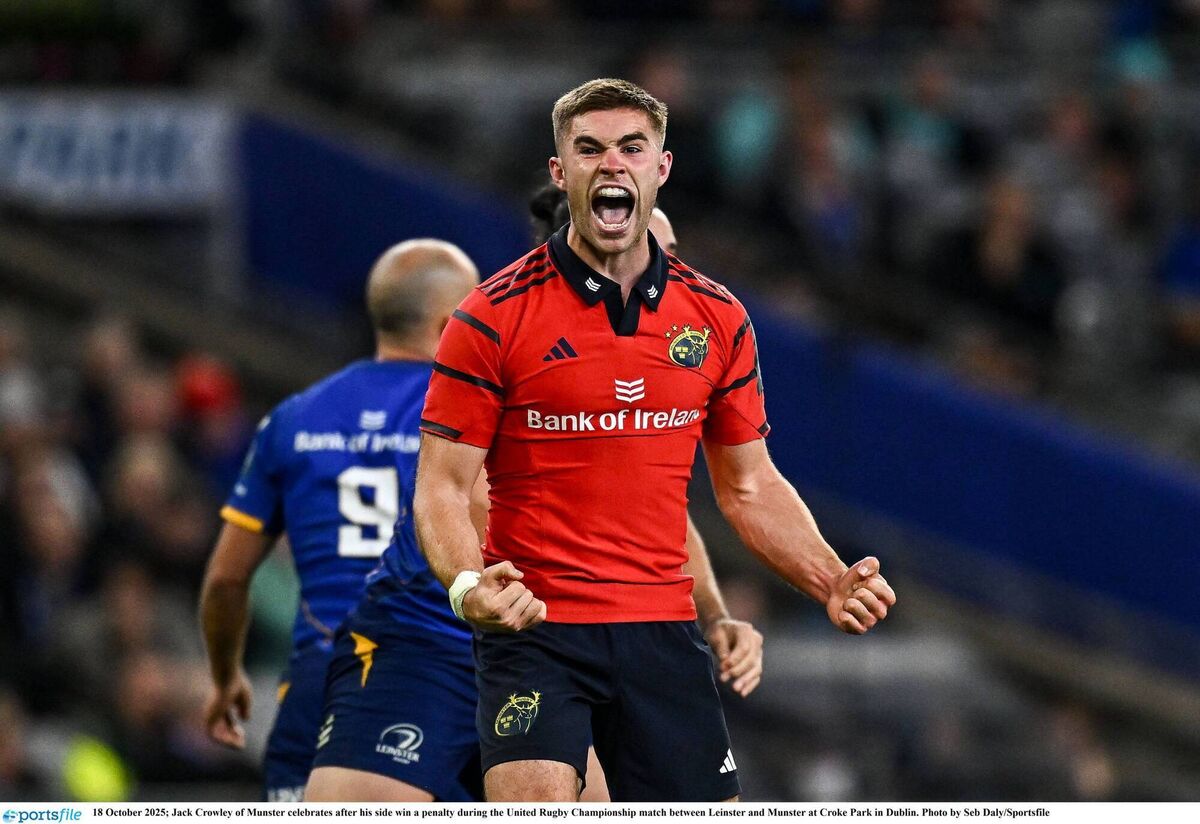 October's URC victory over Leinster at Croke Park was one of the high points of Munster's season. Pic: Seb Daly/Sportsfile October's URC victory over Leinster at Croke Park was one of the high points of Munster's season. Pic: Seb Daly/Sportsfile