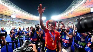 <p>ONE OF THE BEST: Spain's Lamine Yamal who enjoyed a breakout tournament at Euro 2024, helping Spain to glory, and has since solidified his position as one of the game's biggest talents. Pic: Bradley Collyer/PA Wire.</p> <p>ONE OF THE BEST: Spain's Lamine Yamal who enjoyed a breakout tournament at Euro 2024, helping Spain to glory, and has since solidified his position as one of the game's biggest talents. Pic: Bradley Collyer/PA Wire.</p>