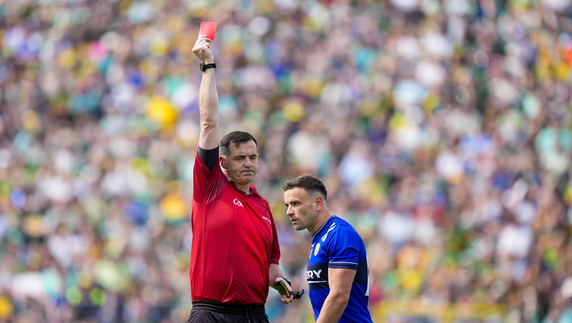 Éamonn Fitzmaurice: Has the red card become too penal in football's new ...