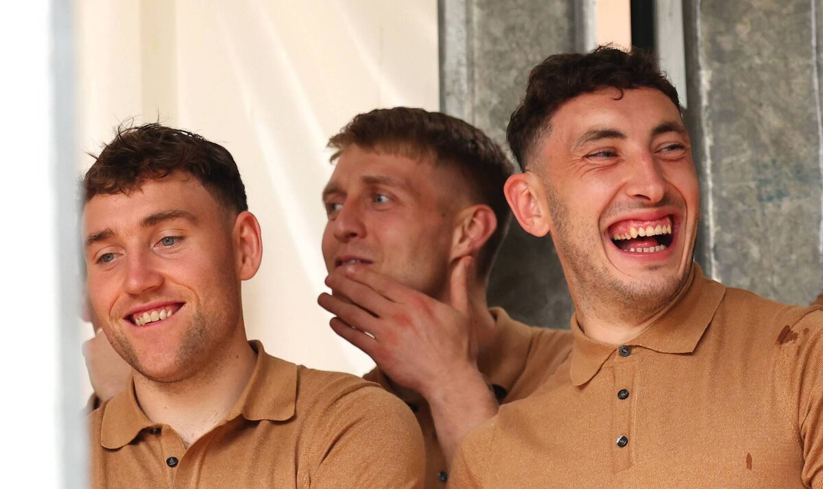 SMILING THROUGH THE PAIN: Dara Moynihan with Killian Spillane and Paudie Clifford at last July's All-Ireland winning homecoming. 'You’d be thick and disappointed not making panels, but when you look back on it, you realise, I did well to even be playing at all' Pic: Ben Brady, Inpho SMILING THROUGH THE PAIN: Dara Moynihan with Killian Spillane and Paudie Clifford at last July's All-Ireland winning homecoming. 'You’d be thick and disappointed not making panels, but when you look back on it, you realise, I did well to even be playing at all' Pic: Ben Brady, Inpho