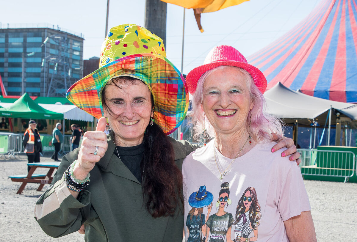 Eileen Carroll and Cora Lecane from Bishopstown at the Imelda May concert Live at the Marquee, Picture: David Creedon Eileen Carroll and Cora Lecane from Bishopstown at the Imelda May concert Live at the Marquee, Picture: David Creedon