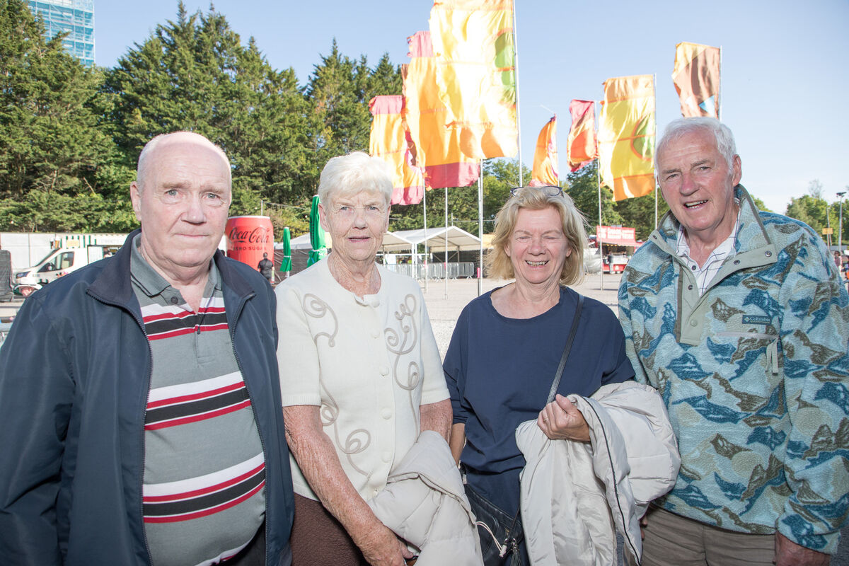 Con O'Callaghan, Sheila Thornhill, and Catherine and George O'Callaghan at the Imelda May concert. Picture: David Creedon Con O'Callaghan, Sheila Thornhill, and Catherine and George O'Callaghan at the Imelda May concert. Picture: David Creedon