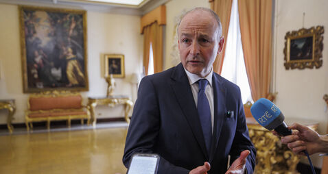 Taoiseach Micheal Martin visit to Vatican City