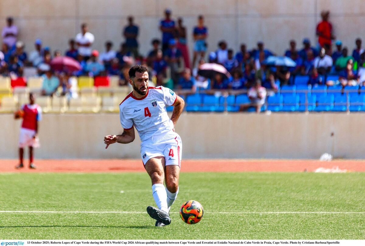 Lopes playing against Eswatini. Pic: Cristiano Barbosa/Sportsfile Lopes playing against Eswatini. Pic: Cristiano Barbosa/Sportsfile