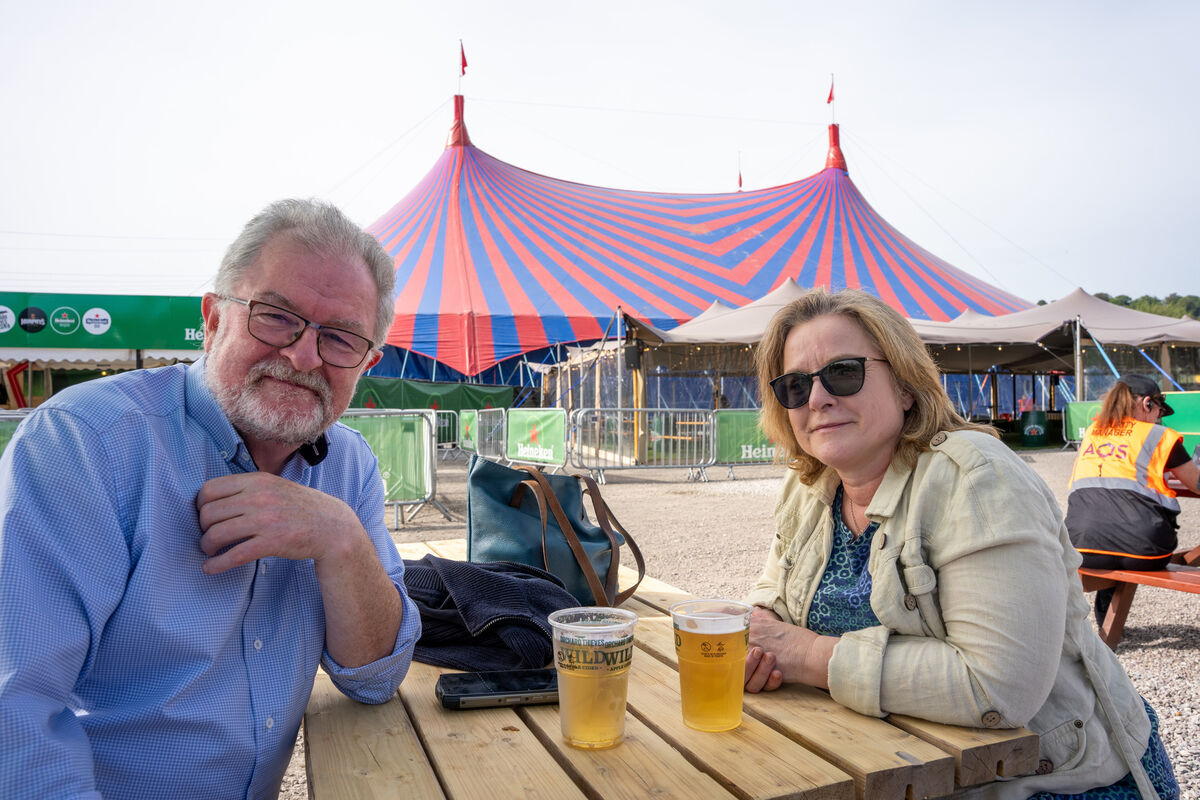 PJ and Ursula Walsh attending the David Gray concert. Picture: Noel Sweeney PJ and Ursula Walsh attending the David Gray concert. Picture: Noel Sweeney