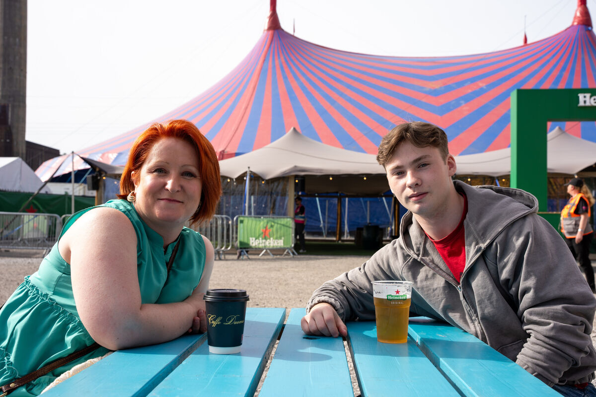 Claire Kennedy and Darragh Rock. Picture. Noel Sweeney Claire Kennedy and Darragh Rock. Picture. Noel Sweeney