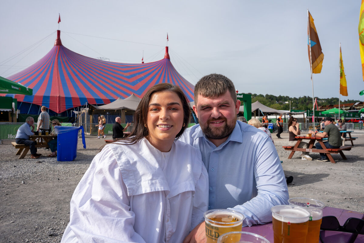 Aisling Crowley and Robert Buttimer. Picture: Noel Sweeney Aisling Crowley and Robert Buttimer. Picture: Noel Sweeney