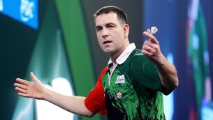 <p>OVER AND OUT: Republic of Ireland's William O'Connor in action. Pic: John Walton/PA Wire.</p> <p>OVER AND OUT: Republic of Ireland's William O'Connor in action. Pic: John Walton/PA Wire.</p>