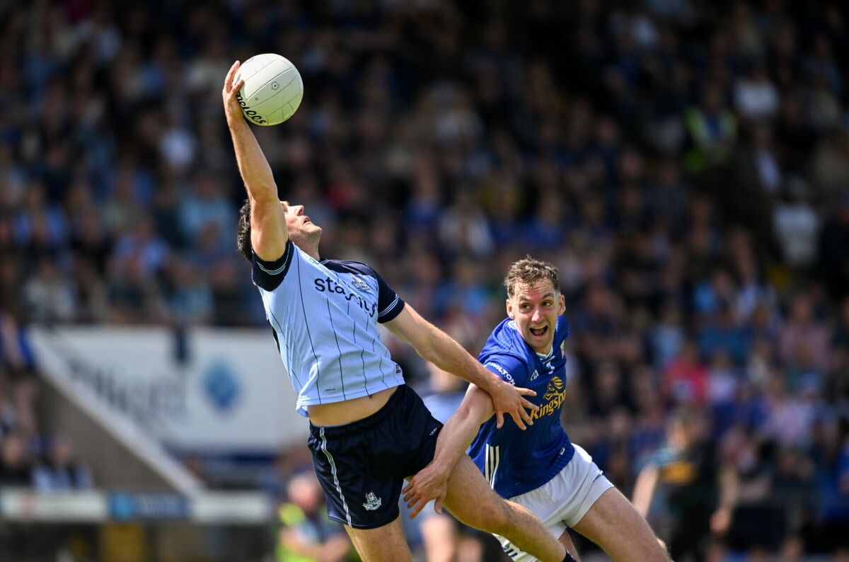 Dublin's Colm Basquel in action against Brían O'Connell of Cavan. Pic: Daire Brennan/Sportsfile Dublin's Colm Basquel in action against Brían O'Connell of Cavan. Pic: Daire Brennan/Sportsfile