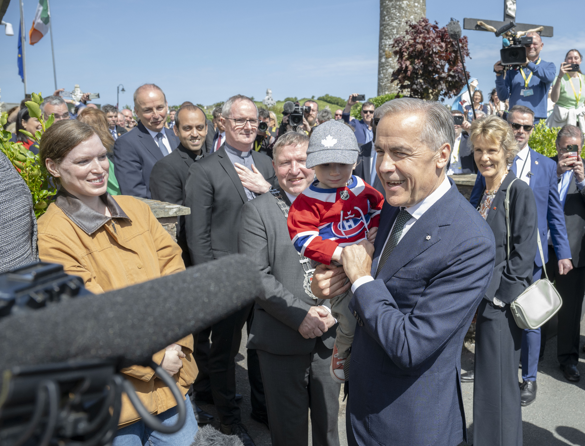 'It feels wonderful': Canadian prime minister Mark Carney on arriving ‘home’ to Mayo