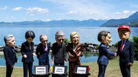 FRANCE-G7-POLITICS-SUMMIT-OXFAM-PROTEST