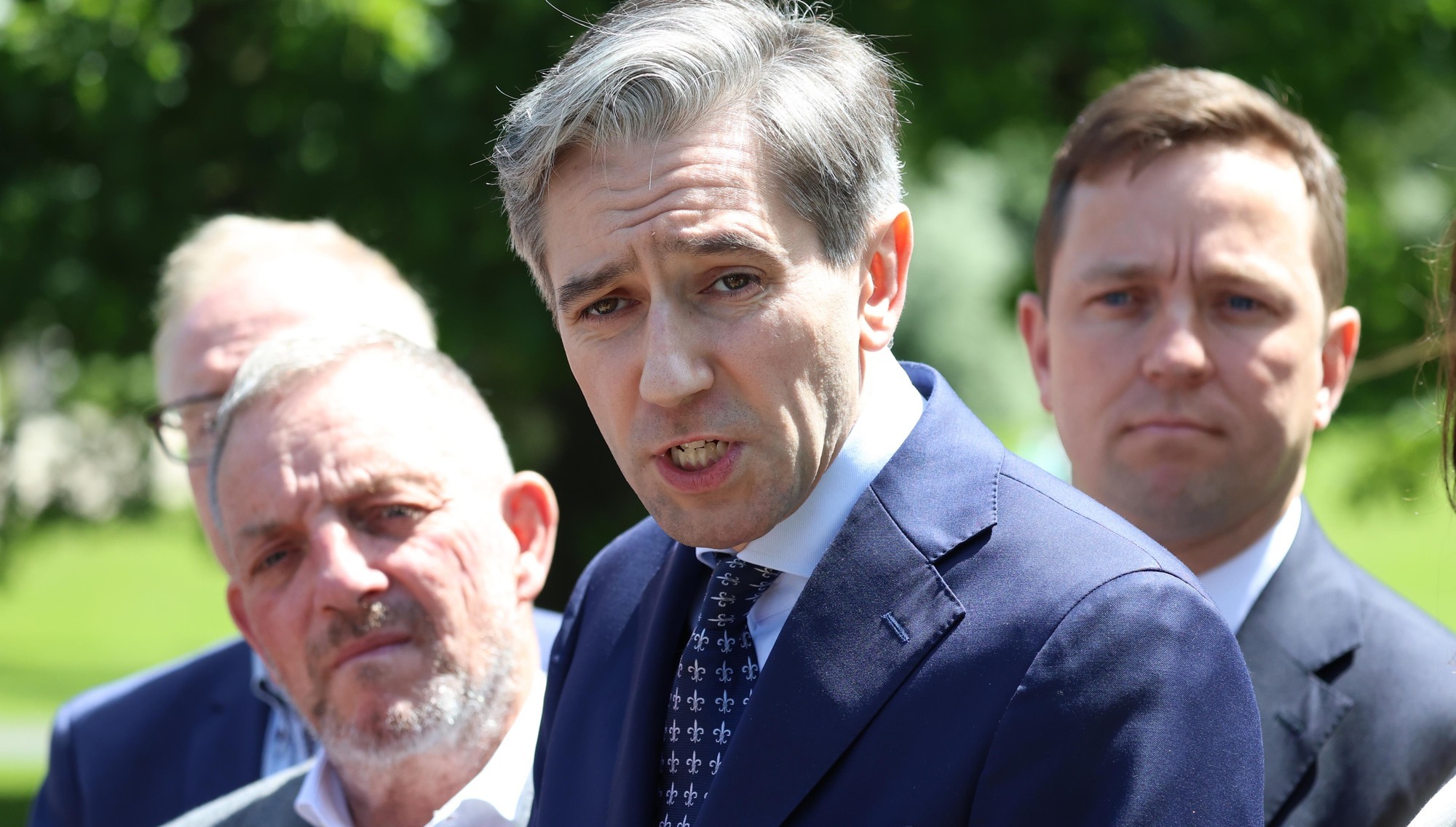 Tánaiste and finance minister Simon Harris said on Sunday that the move was being taken out of both frustration and anger that councils had allowed dereliction to go untaxed. Picture: Collins