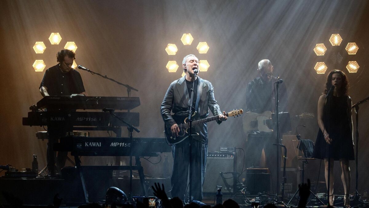 David Gray on stage at The Marquee at the weekend. Picture: Noel Sweeney