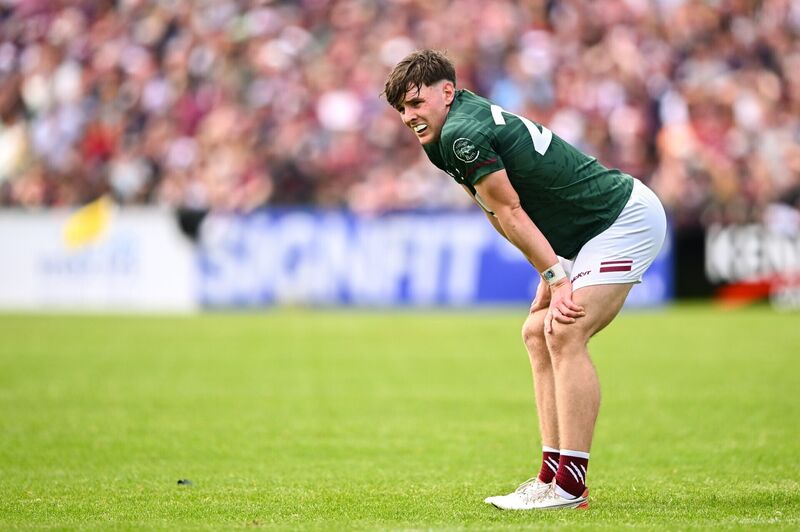 14 June 2026; Shane Ormsby of Westmeath after his side's defeat ito Galway. Pic: Piaras Ó Mídheach/Sportsfile