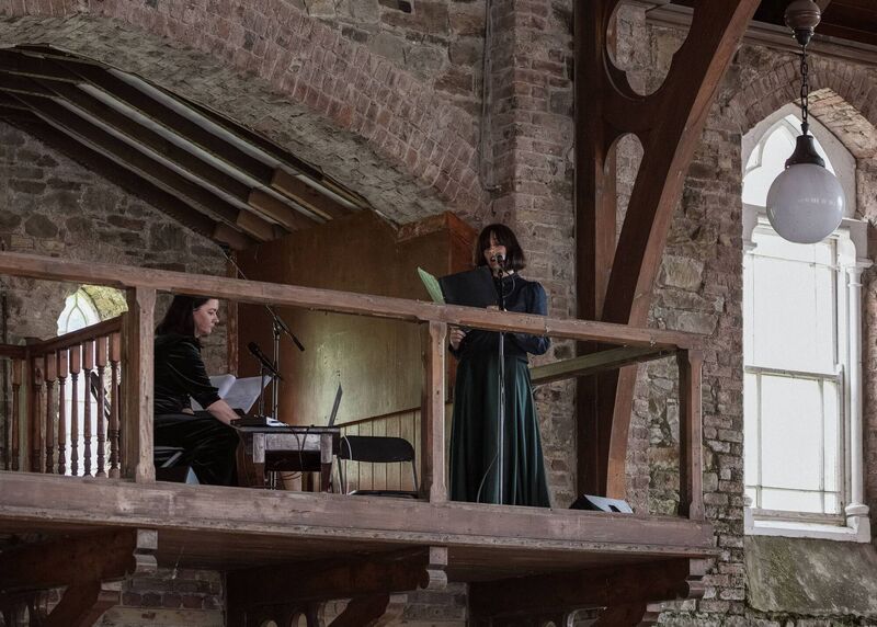 Doireann Ní Ghríofa and Linda Buckley performing 'Said The Dead' at Cork Midsummer Festival 2026. Picture: Jed Niezgoda Doireann Ní Ghríofa and Linda Buckley performing 'Said The Dead' at Cork Midsummer Festival 2026. Picture: Jed Niezgoda