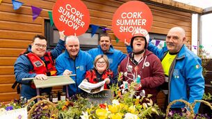<p>From left: Sean Coleman, Youghal; Christy O’Donovan Cork City Missing Persons Search and Recovery; David Varian, Cork City Missing Persons Search and Recovery; Anna Delaney, Berrings; Ronan Desmond, Bandon; and Dinnie Kiely, Cork City Missing Persons Search and Recovery making final preparations for Cork Summer Show. Picture: Michael O Sullivan/OSM Photography </p>