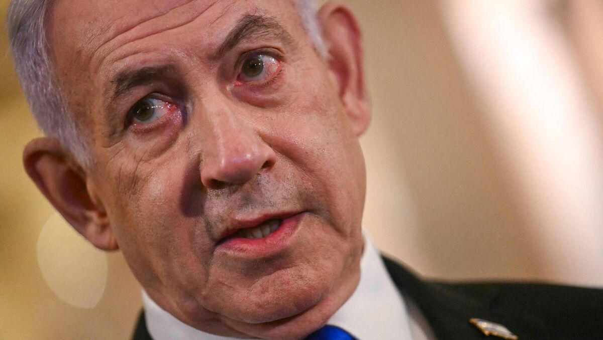Israeli Prime Minister Benjamin Netanyahu pictured by Jim Watson (AFP via Getty Images).