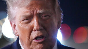 <p>President Donald Trump talks with reporters before boarding Air Force One at John F. Kennedy International Airport in New York, early Tuesday, June 9, 2026. (AP Photo/Mark Schiefelbein)</p> <p>President Donald Trump talks with reporters before boarding Air Force One at John F. Kennedy International Airport in New York, early Tuesday, June 9, 2026. (AP Photo/Mark Schiefelbein)</p>