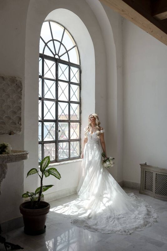 Aisling Roche tried on 90 dresses before she found the perfect one. Aisling Roche tried on 90 dresses before she found the perfect one.