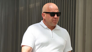 <p>Warren Donoghue (pictured) said he 'had to put him down' because of what Mr Bouchaker was doing. Photo: Collins Courts</p> <p>Warren Donoghue (pictured) said he 'had to put him down' because of what Mr Bouchaker was doing. Photo: Collins Courts</p>