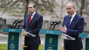 <p>Taoiseach Michéal Martin and Tánaiste Simon Harris back ending three-day abortion waiting period. Picture: Brian Lawless/PA Wire</p> <p>Taoiseach Michéal Martin and Tánaiste Simon Harris back ending three-day abortion waiting period. Picture: Brian Lawless/PA Wire</p>