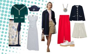 <p>From a chic navy-and-white striped midi dress to an oversized sailor-collared knit, looking shipshape is plain sailing this summer.</p> <p>From a chic navy-and-white striped midi dress to an oversized sailor-collared knit, looking shipshape is plain sailing this summer.</p>