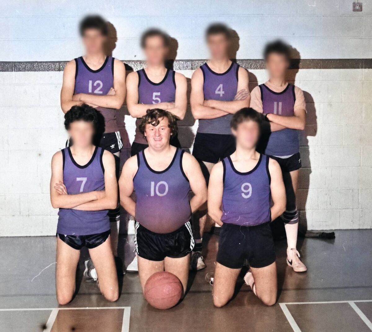The TF Meagher C Basketball Team in the 1984. Pictured in the centre wearing the No. 10 jersey is Bill Kenneally The TF Meagher C Basketball Team in the 1984. Pictured in the centre wearing the No. 10 jersey is Bill Kenneally