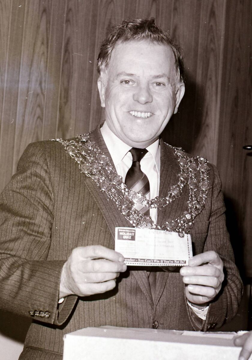 Billy Kenneally Senior pictured in 1985 when he was Mayor of Waterford City Billy Kenneally Senior pictured in 1985 when he was Mayor of Waterford City