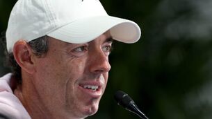 <p>TEAM EUROPE: Rory McIlroy speaks to the media during a practice round prior to the 126th U.S. OPEN at Shinnecock Hills Golf Club. Pic: Christian Petersen/Getty Images.</p> <p>TEAM EUROPE: Rory McIlroy speaks to the media during a practice round prior to the 126th U.S. OPEN at Shinnecock Hills Golf Club. Pic: Christian Petersen/Getty Images.</p>