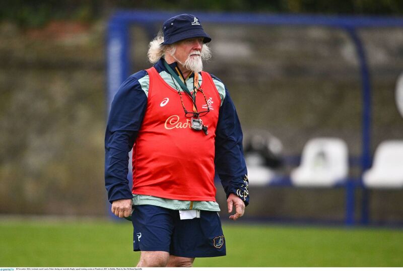 Laurie Fisher on Australia's World Cup chances: "If you say where we are now, it's certainly a massive hill to climb." Pic: Ben McShane/Sportsfile Laurie Fisher on Australia's World Cup chances: "If you say where we are now, it's certainly a massive hill to climb." Pic: Ben McShane/Sportsfile