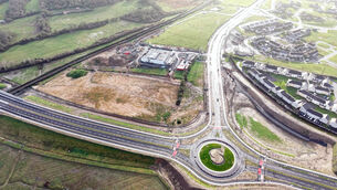 <p class="contextmenu internal_Caption">A masterplan for the Ballygrennan site including hospital buildings at the roundabout end. Picture: WhiteBox Developments</p> <p class="contextmenu internal_Caption">A masterplan for the Ballygrennan site including hospital buildings at the roundabout end. Picture: WhiteBox Developments</p>