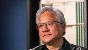 Jensen Huang has said society must change now that artificial intelligence is here (AP Photo/Jeffrey McWhorter) Jensen Huang has said society must change now that artificial intelligence is here (AP Photo/Jeffrey McWhorter)