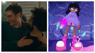 <p>Left: Nino, a french language film about a young man grappling with a cancer diagnosis. Right, Lesbian Space Princess, a queer sci-fi comedy-drama that explores patriarchy, incel culture, and identity</p>