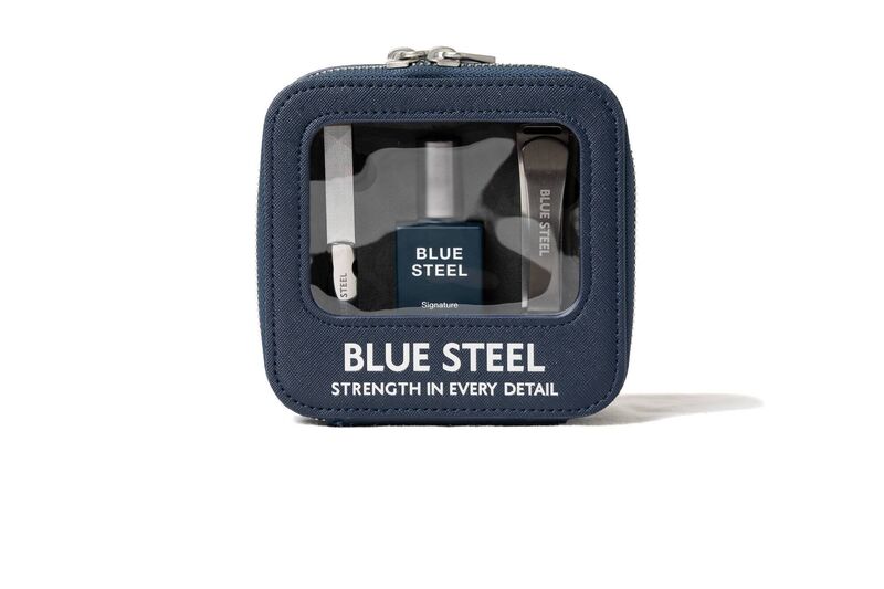The Blue Steel male-focused nail grooming kit The Blue Steel male-focused nail grooming kit