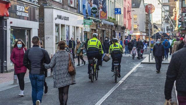 <p>The alleged incident is said to have occurred on Oliver Plunkett Street, Cork, on October 26, 2025. File picture: Andy Gibson</p>