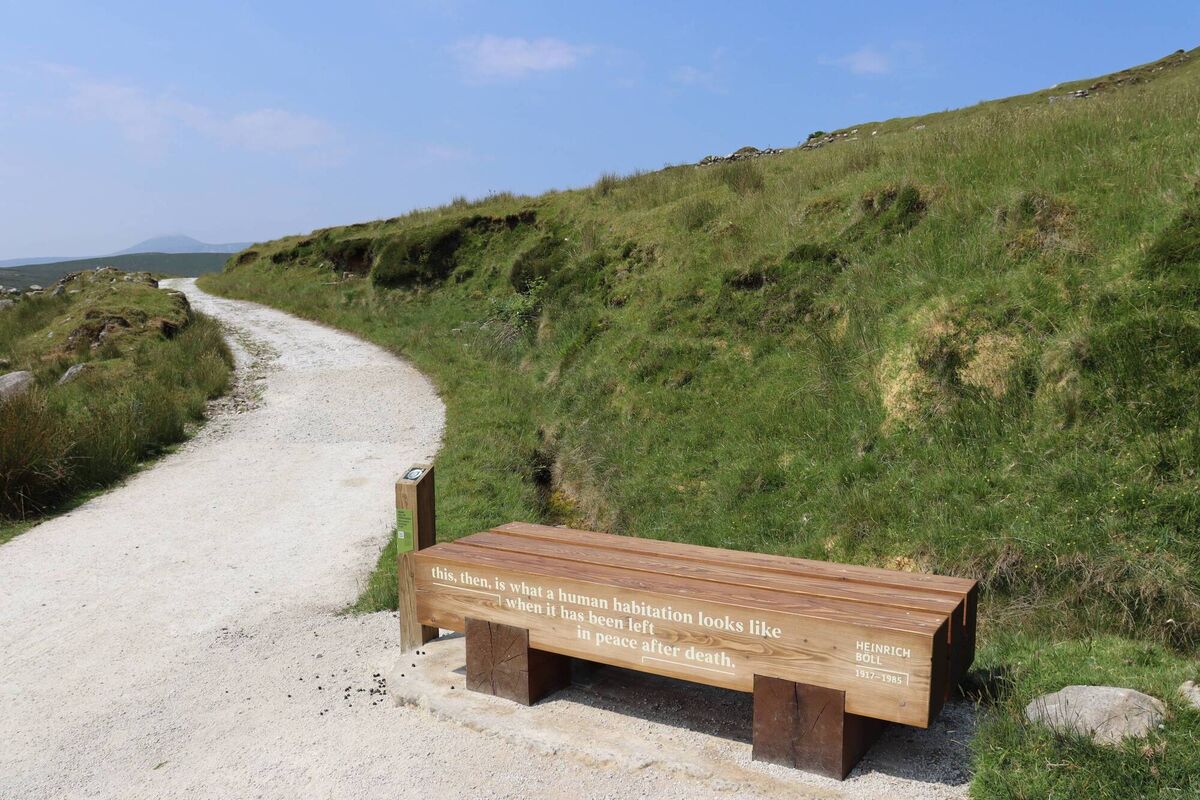 Slievemore, Heritage Trail, Achill Island, Co Mayo Slievemore, Heritage Trail, Achill Island, Co Mayo