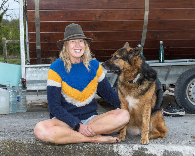 Sara Perslow of the Swede Sauna at Roberts Cove. 'It would be a lot of money for me.' Picture: David Creedon Sara Perslow of the Swede Sauna at Roberts Cove. 'It would be a lot of money for me.' Picture: David Creedon