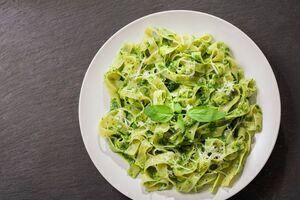 Pasta with Basil Pesto