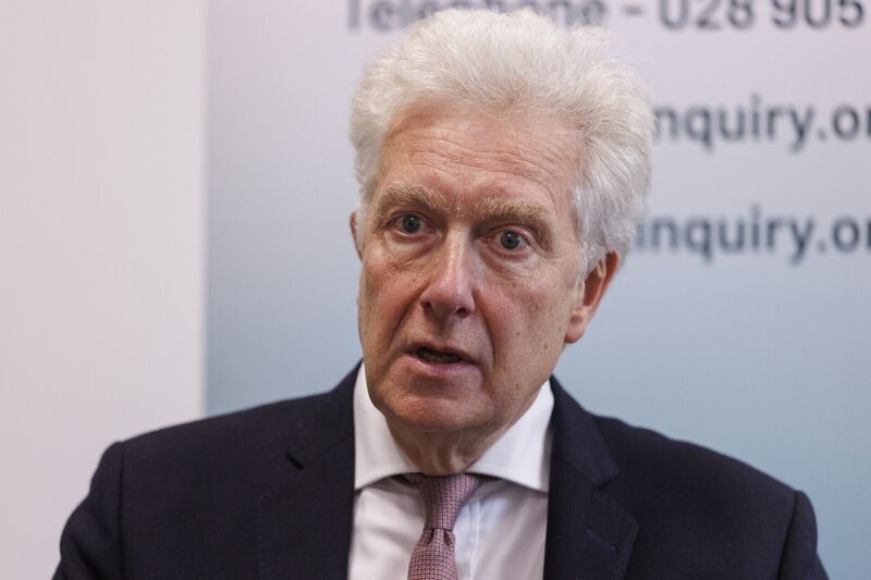 Tom Kark: 'While the publication of this report cannot undo the harm suffered, it is my hope that it will serve as a turning point.' Picture: Liam McBurney/PA Tom Kark: 'While the publication of this report cannot undo the harm suffered, it is my hope that it will serve as a turning point.' Picture: Liam McBurney/PA