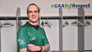 <p>Referee David Coldrick. Pic: Sam Barnes/Sportsfile</p>