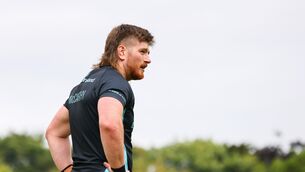 <p>Leinster's Joe McCarthy. Pic: Grace Halton/Inpho</p>