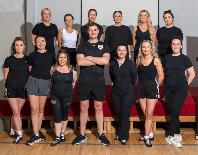 Dance teacher Dillon Redmond with dancers at the Kavanagh Porter Academy dance class in Ballincollig GAA Club, Cork. Picture: David Creedon Dance teacher Dillon Redmond with dancers at the Kavanagh Porter Academy dance class in Ballincollig GAA Club, Cork. Picture: David Creedon