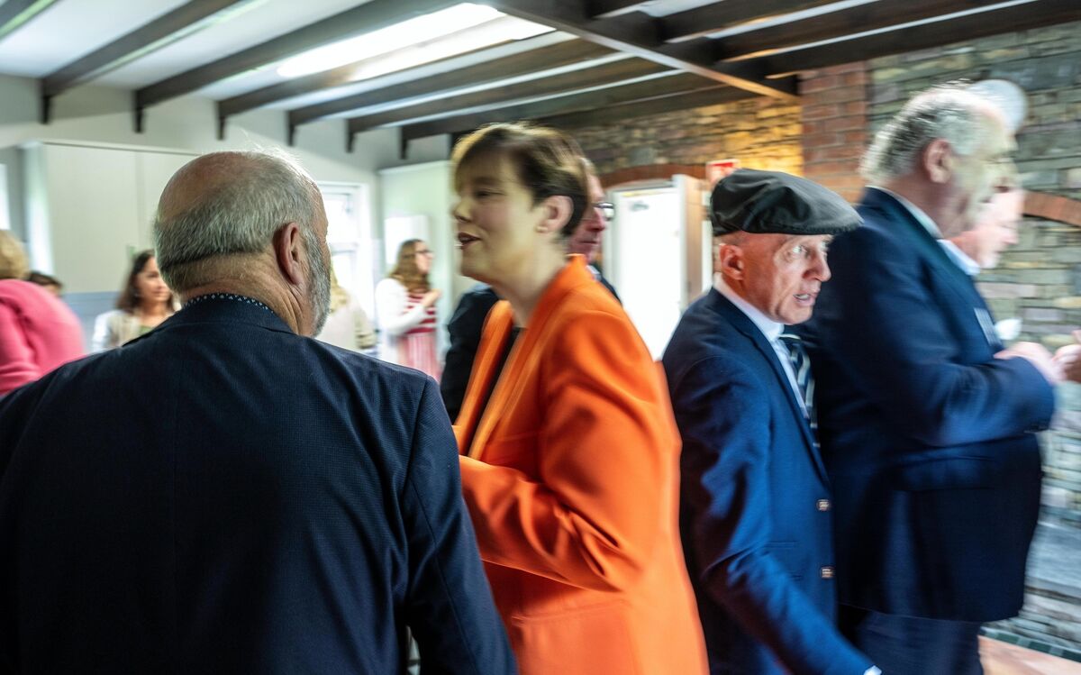 Brothers Danny Healy-Rae speaks with disability minister Norma Foley as Michael Healy-Rae walks past. Picture: Don MacMonagle Brothers Danny Healy-Rae speaks with disability minister Norma Foley as Michael Healy-Rae walks past. Picture: Don MacMonagle