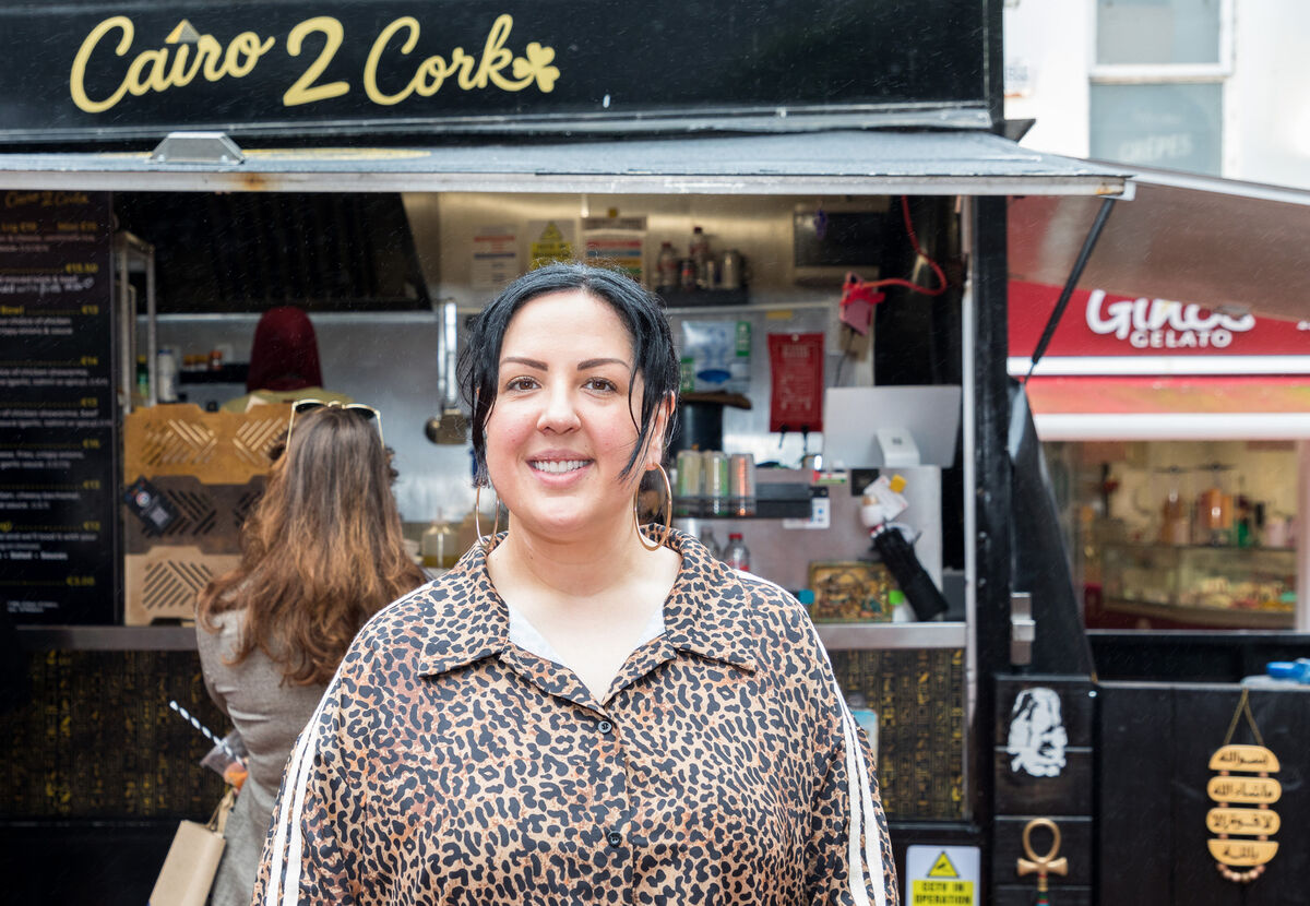 Nivene Sadick, who operates the food stall Cairo2Cork: 'The support we've had from the first day has been absolutely phenomenal.'