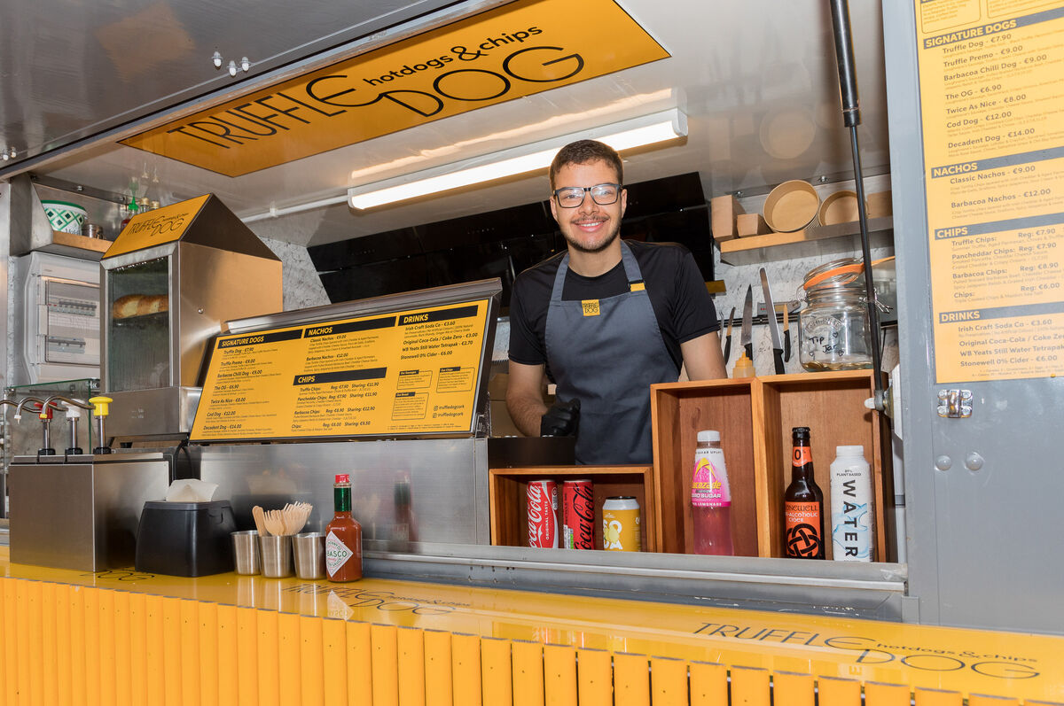 Gustavo Martinis, who operates the food stall Truffle Dog: 'We change the space for the better, and then everyone, every time, just comes here and says, "Thank you so much, thanks for transforming this place, thanks for what you guys did".'