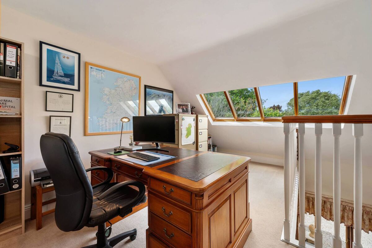 First floor home office First floor home office