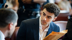 <p>Mr Mangione pleaded not guilty in December 2024 to state murder, weapons and forgery charges brought by Manhattan District ​Attorney Alvin Bragg.</p>
